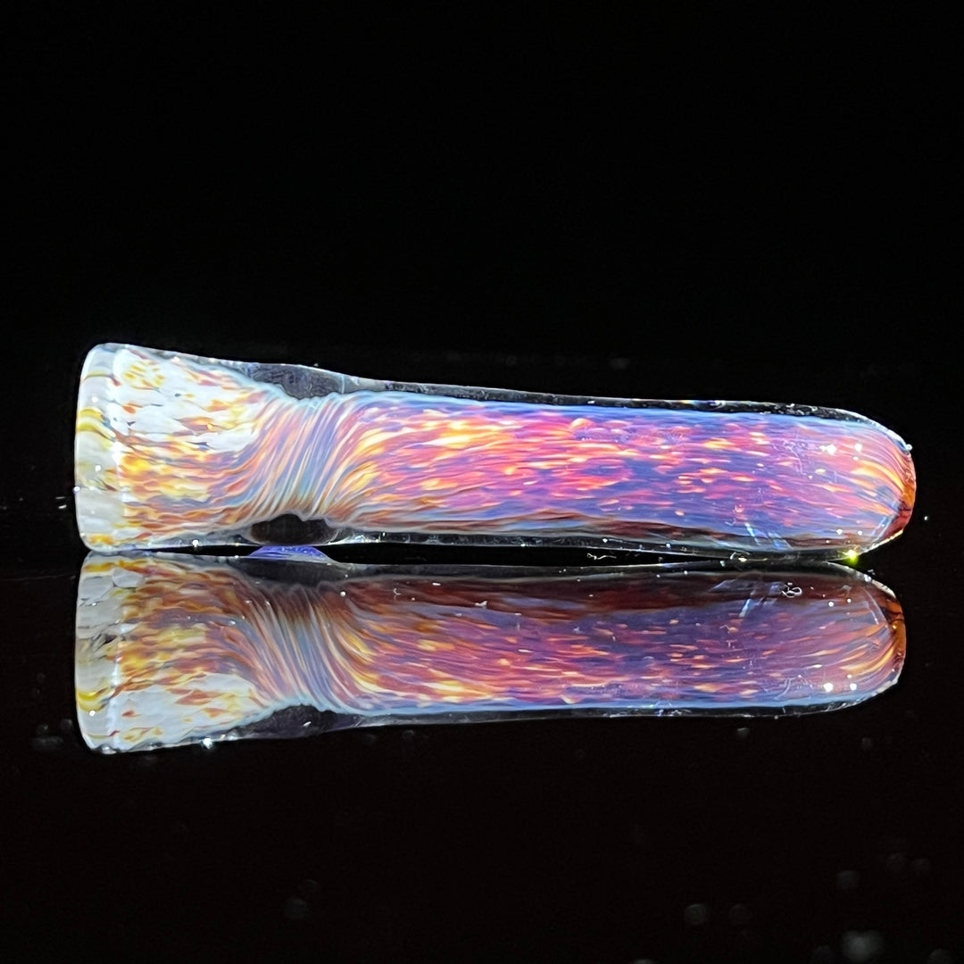 Thick Striking Purple Chillum Glass Pipe Chuck Glass