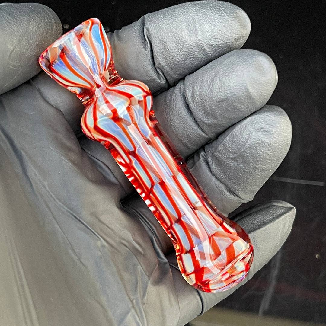 Coil Chillum Glass Pipe Schutz Glass   