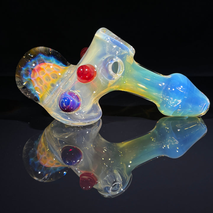 Fumed Honeycomb Hammer Glass Pipe Catfish Glass