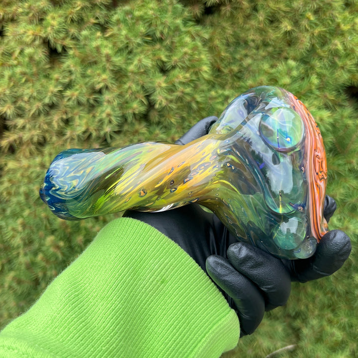 Molten Thick and Twisted Pipe Glass Pipe Molten Imagination   