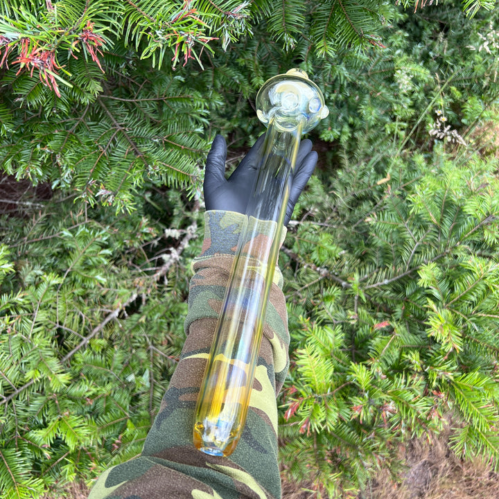 18" Fumed Party Bowl Pipe Glass Pipe TG   