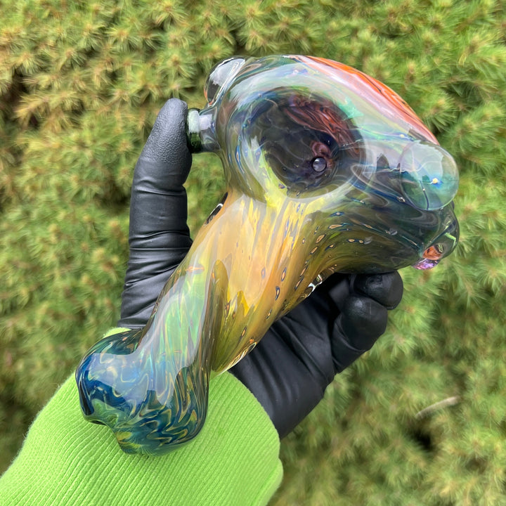 Molten Thick and Twisted Pipe Glass Pipe Molten Imagination   