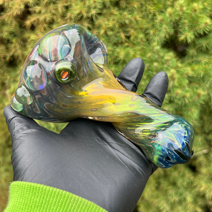 Molten Thick and Twisted Pipe Glass Pipe Molten Imagination   