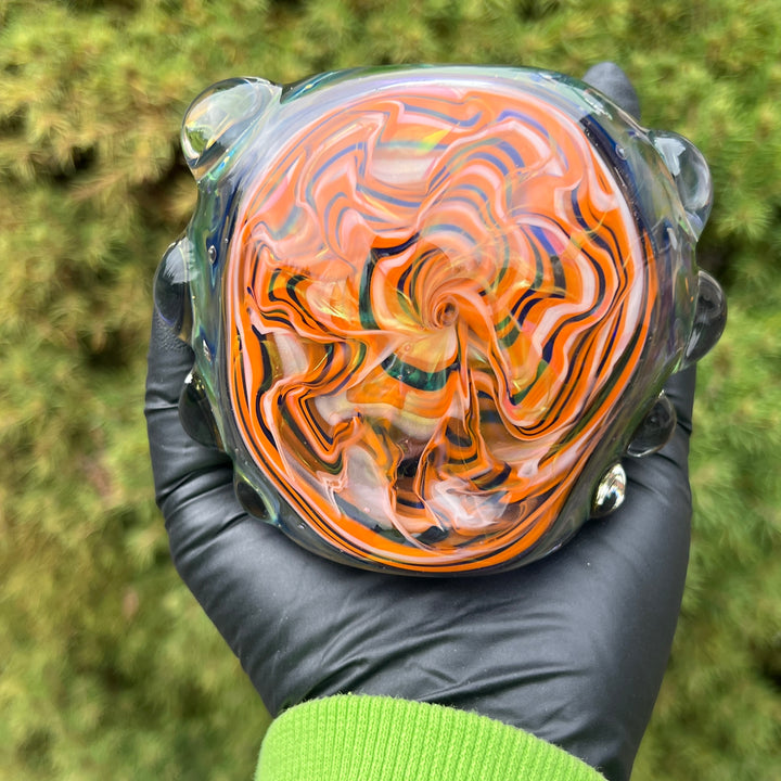 Molten Thick and Twisted Pipe Glass Pipe Molten Imagination   