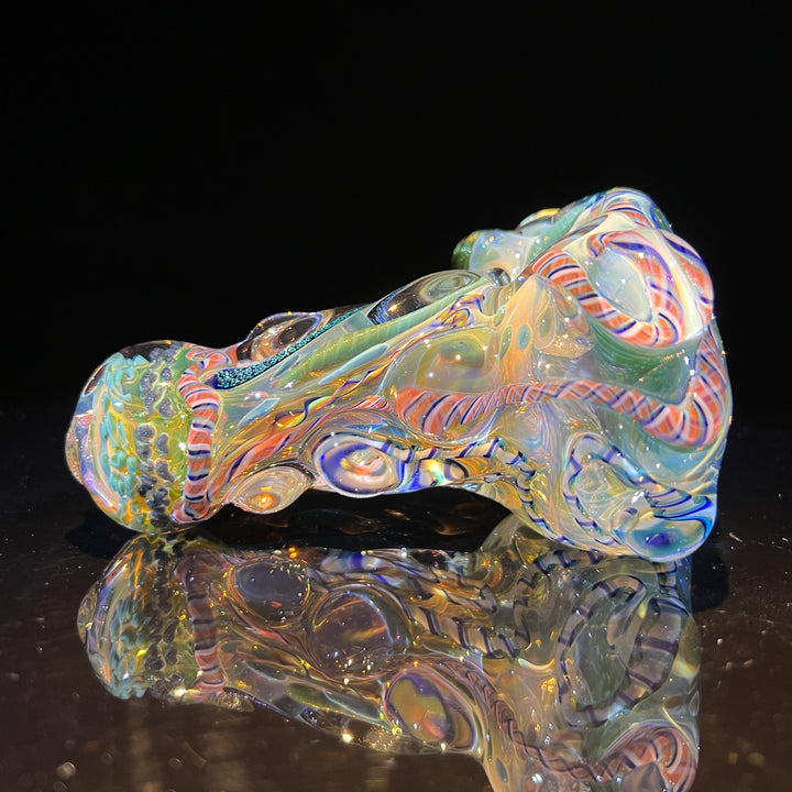 Molten Thick and Twisted Pipe Glass Pipe Molten Imagination   