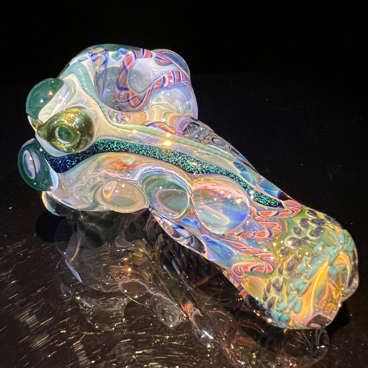 Molten Thick and Twisted Pipe Glass Pipe Molten Imagination   