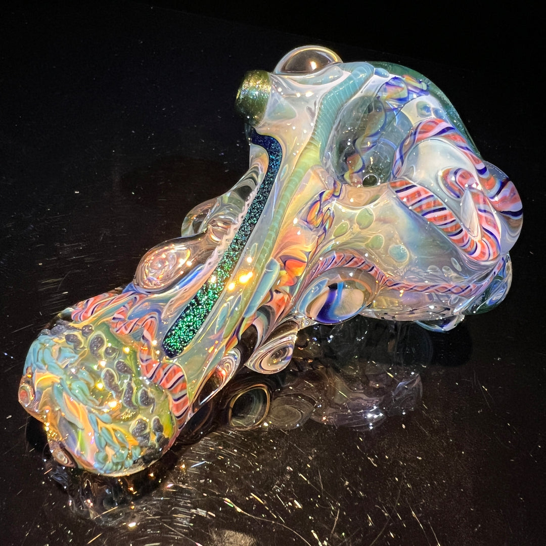 Molten Thick and Twisted Pipe Glass Pipe Molten Imagination   