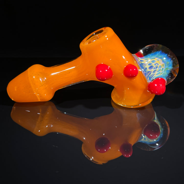 Frit Honeycomb Hammer Glass Pipe Catfish Glass