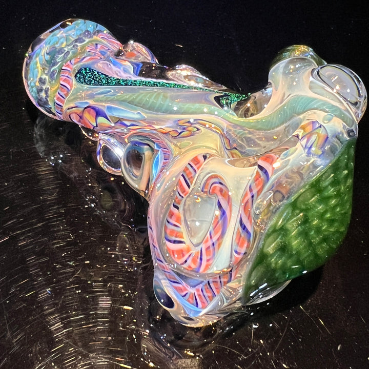 Molten Thick and Twisted Pipe Glass Pipe Molten Imagination   