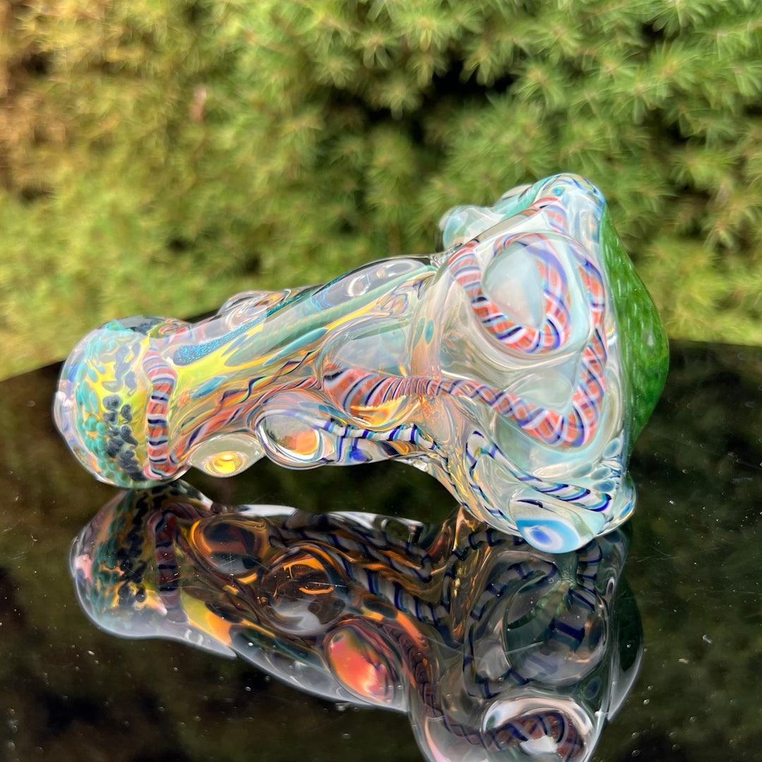 Molten Thick and Twisted Pipe Glass Pipe Molten Imagination   