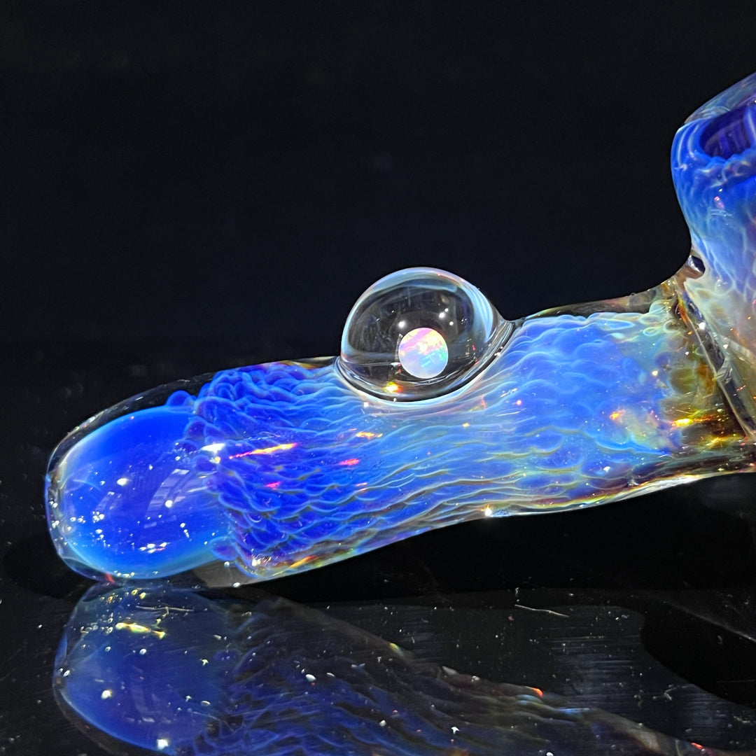 Pocket Purple Nebula Opal Hammer Glass Pipe Tako Glass   