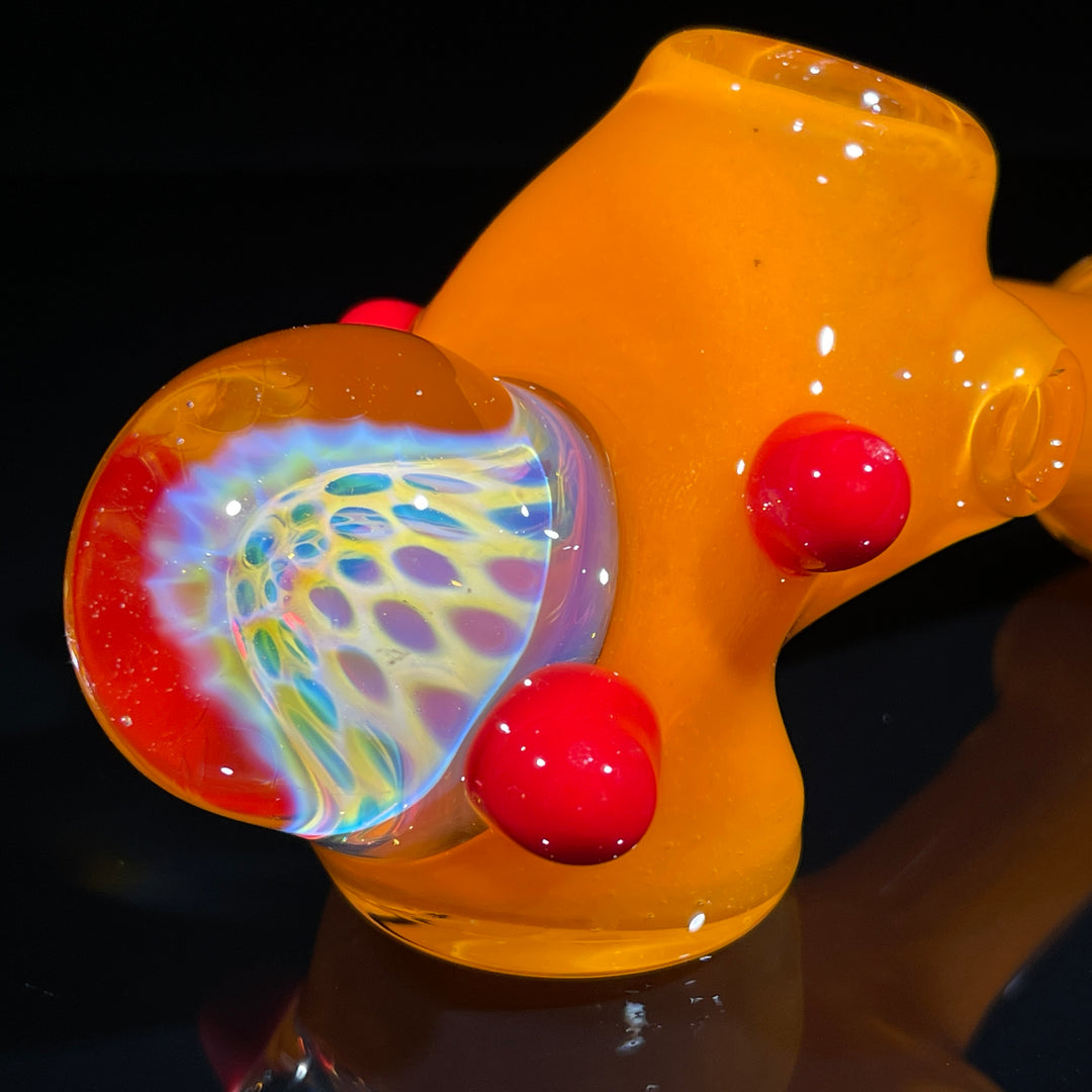 Frit Honeycomb Hammer Glass Pipe Catfish Glass