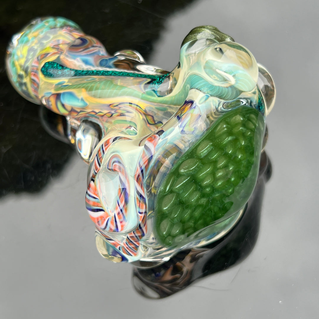 Molten Thick and Twisted Pipe Glass Pipe Molten Imagination   