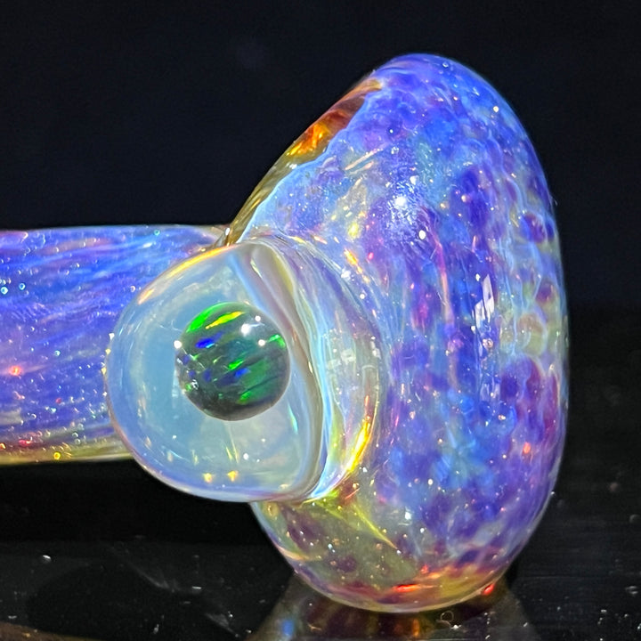 Purple Ghost Black Planet Opal Pipe Glass Pipe Tako Glass   