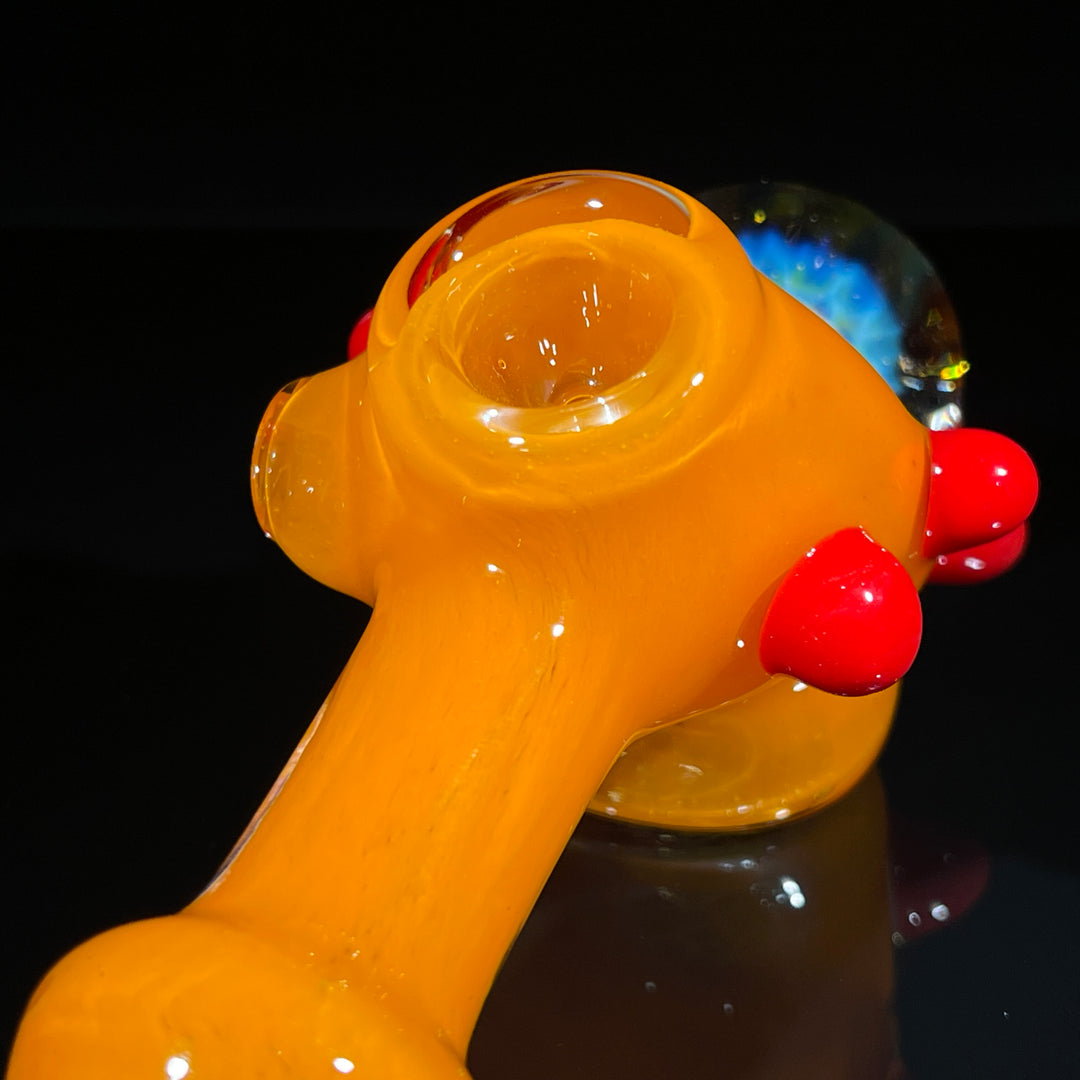 Frit Honeycomb Hammer Glass Pipe Catfish Glass