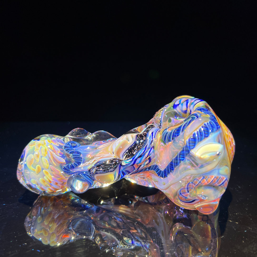 Molten Thick and Twisted Pipe Glass Pipe Molten Imagination   