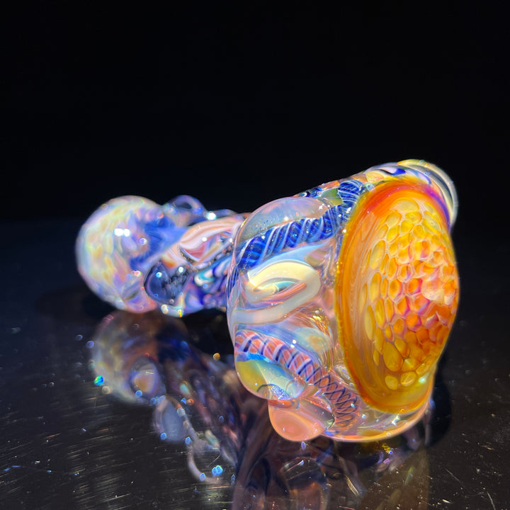 Molten Thick and Twisted Pipe Glass Pipe Molten Imagination   