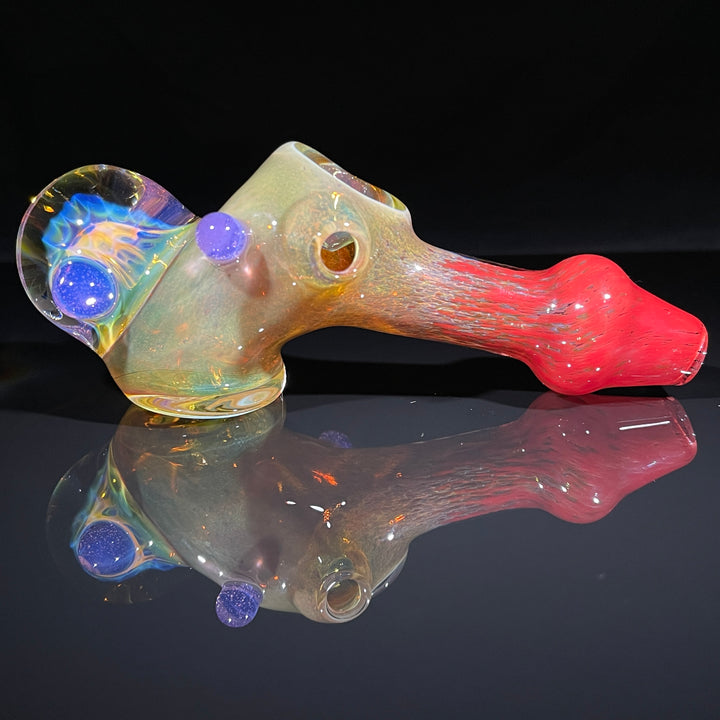 Frit Honeycomb Hammer Glass Pipe Catfish Glass