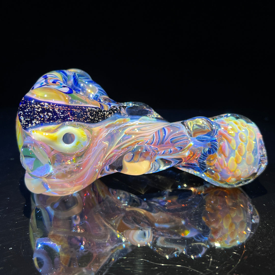 Molten Thick and Twisted Pipe Glass Pipe Molten Imagination   