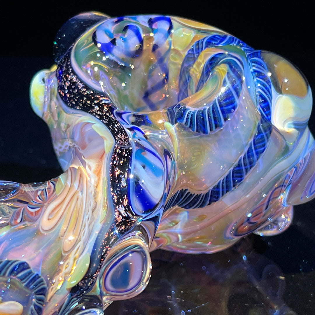 Molten Thick and Twisted Pipe Glass Pipe Molten Imagination   