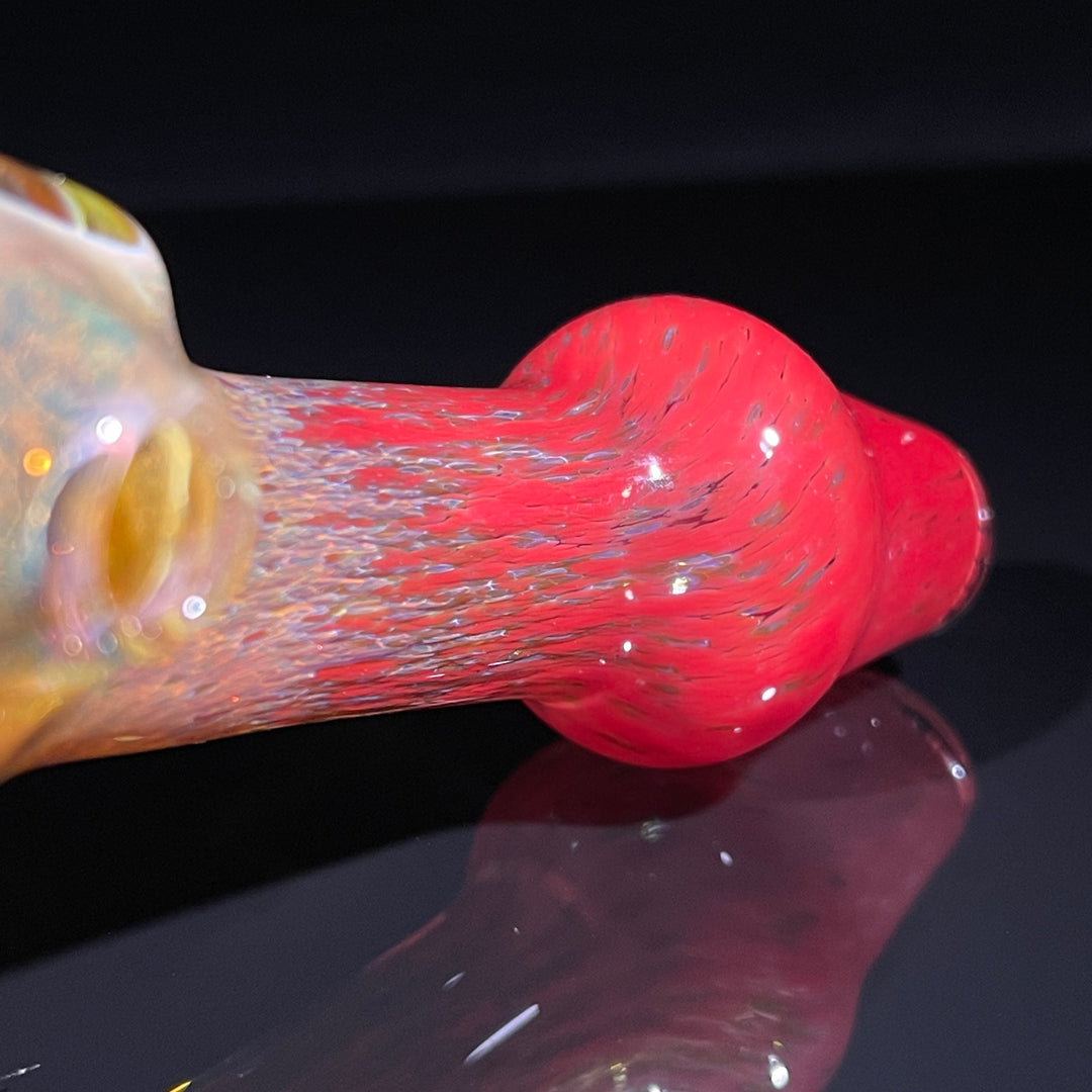 Frit Honeycomb Hammer Glass Pipe Catfish Glass