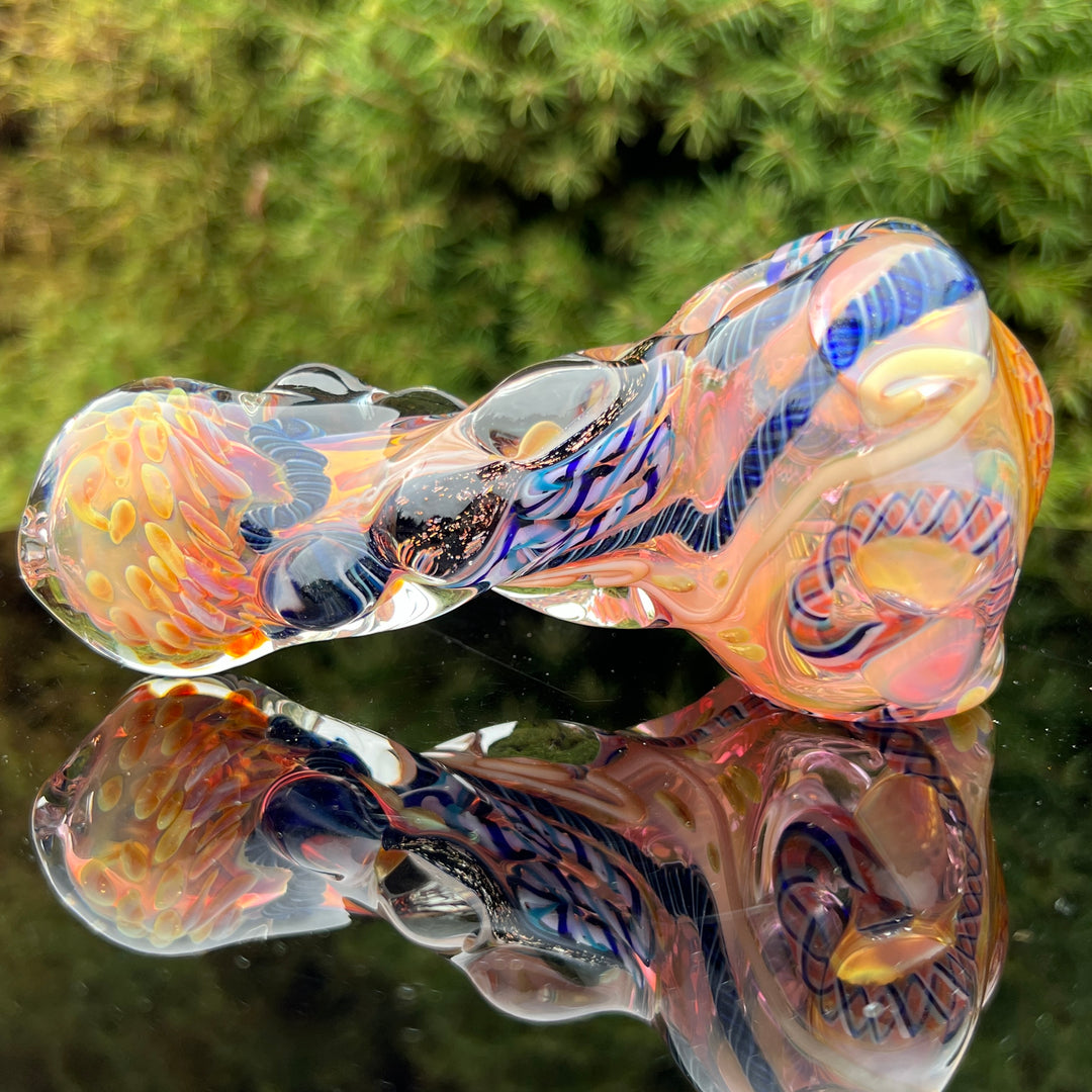 Molten Thick and Twisted Pipe Glass Pipe Molten Imagination   