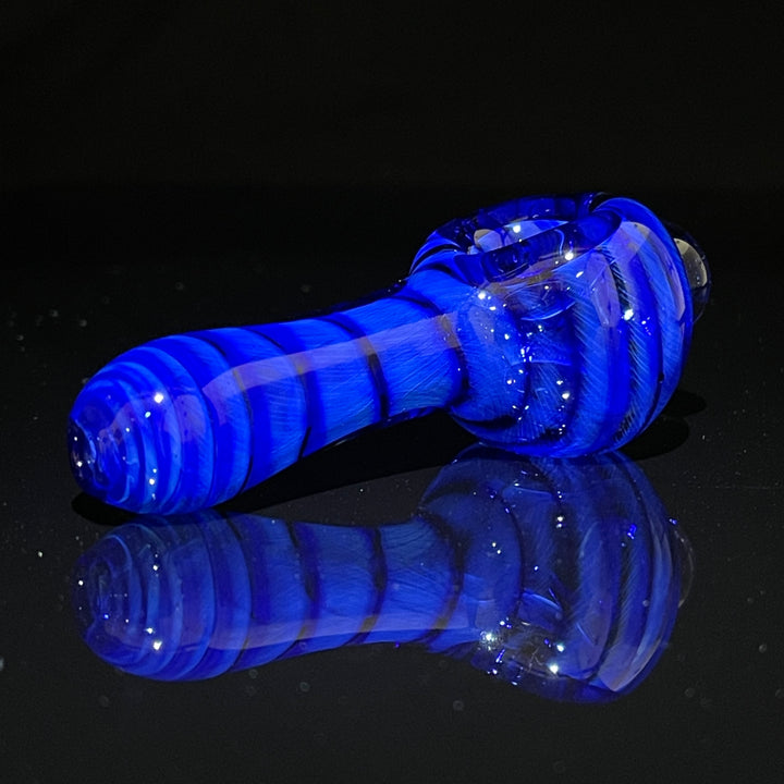 Tahoe Blue Coil Glass Pipe Glass Pipe Schutz Glass   