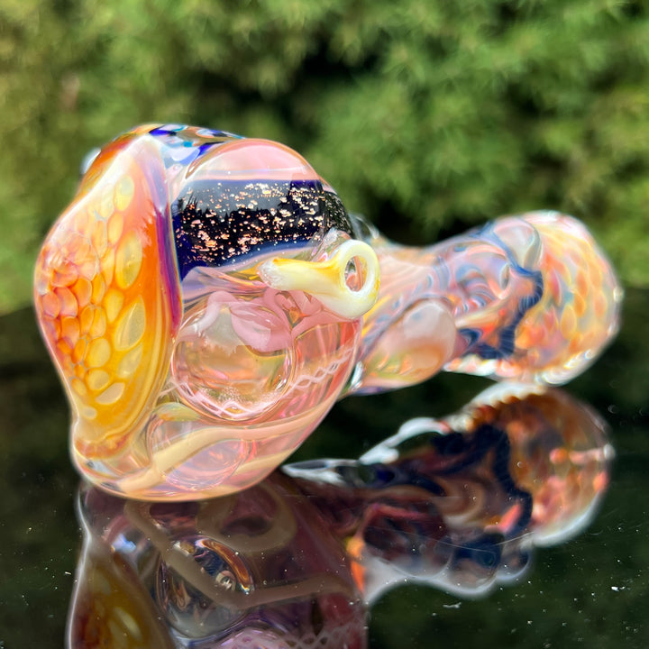 Molten Thick and Twisted Pipe Glass Pipe Molten Imagination   