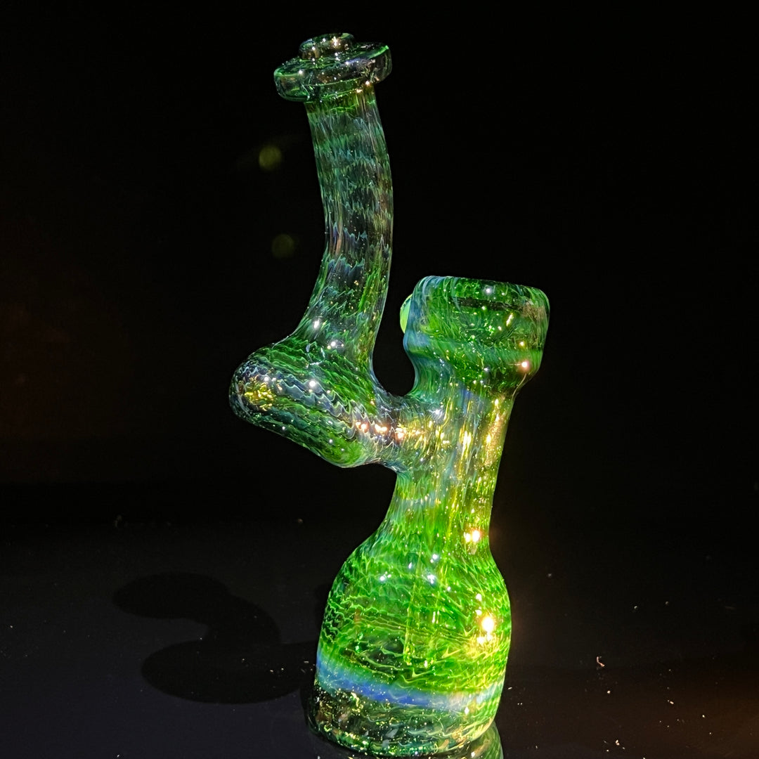 Forest Bubbler with Slyme Carb Glass Pipe Cose Glass   