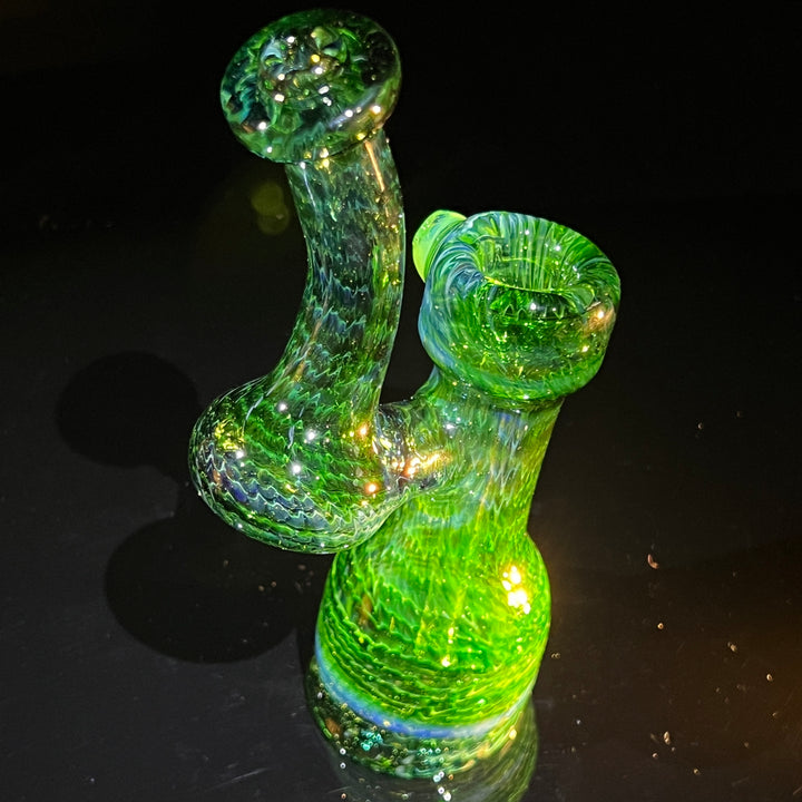 Forest Bubbler with Slyme Carb Glass Pipe Cose Glass   