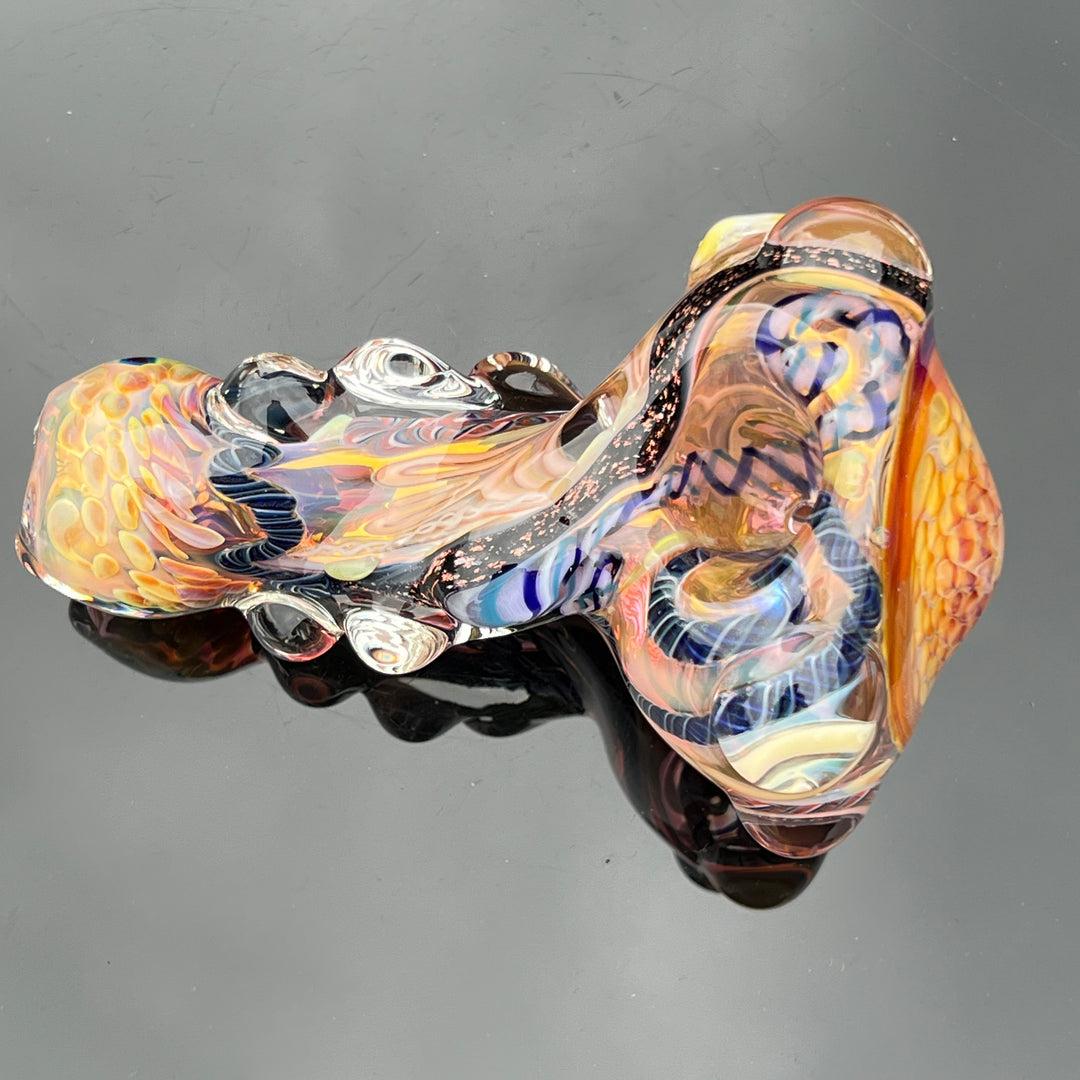 Molten Thick and Twisted Pipe Glass Pipe Molten Imagination   