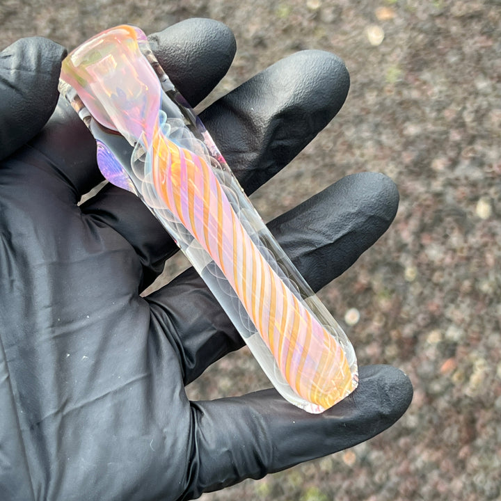 Thick Fume Chillum Glass Pipe Chuck Glass