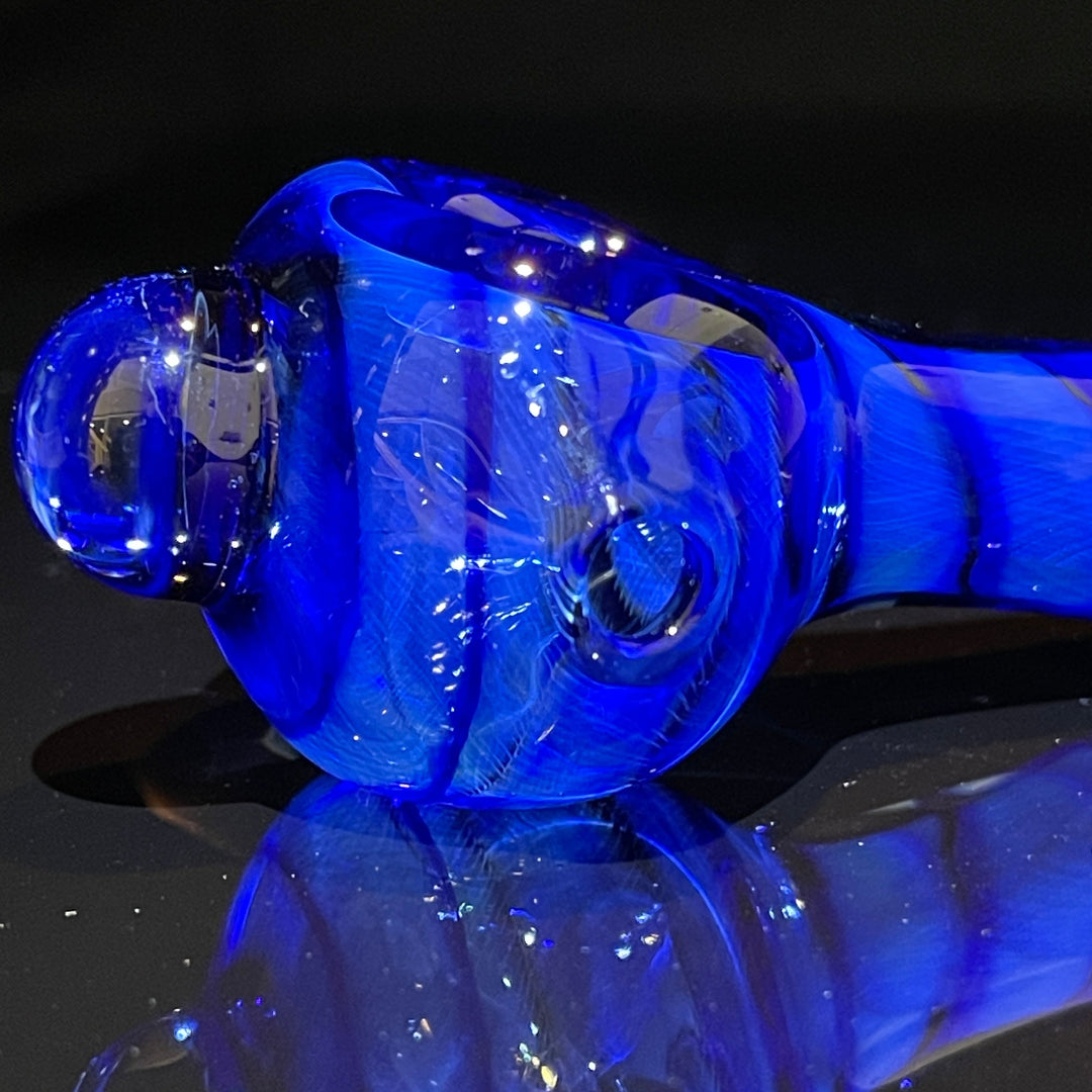 Tahoe Blue Coil Glass Pipe Glass Pipe Schutz Glass   