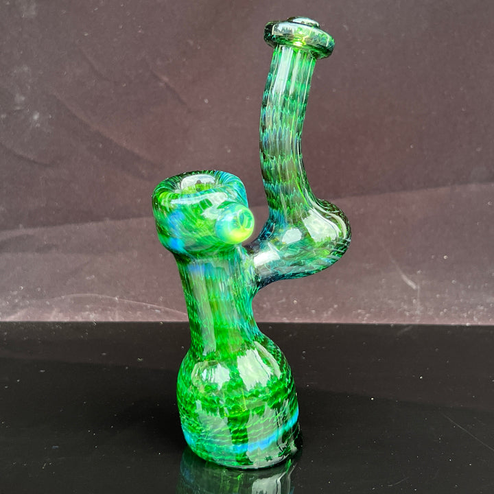 Forest Bubbler with Slyme Carb Glass Pipe Cose Glass   