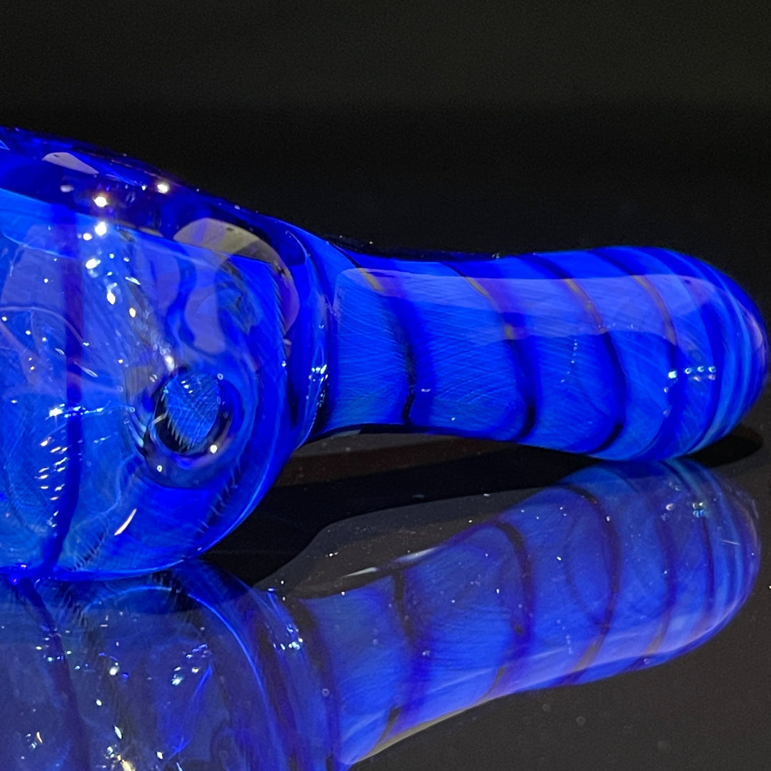 Tahoe Blue Coil Glass Pipe Glass Pipe Schutz Glass   