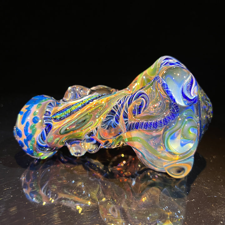 Molten Thick and Twisted Pipe Glass Pipe Molten Imagination   