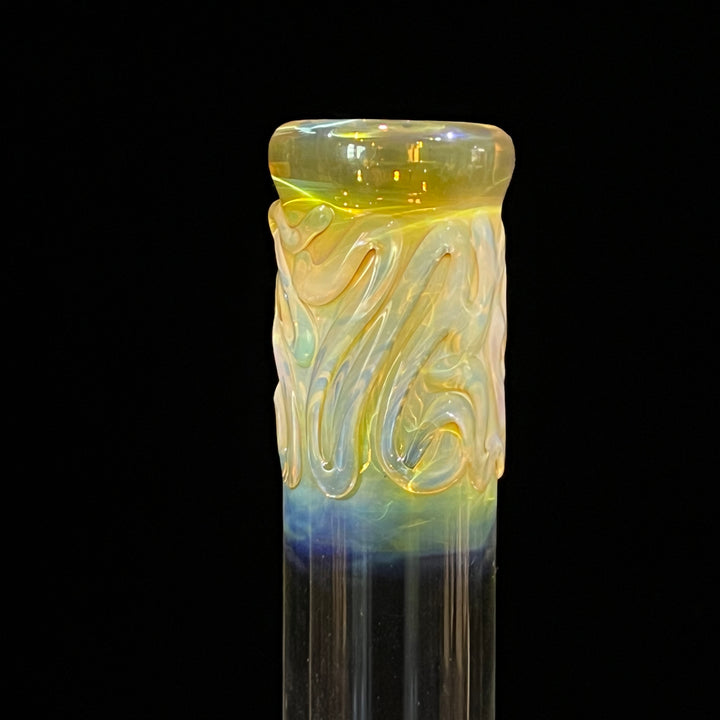 9" Fumed Twist Beaker Bong Glass Pipe Mary Jane's Glass   