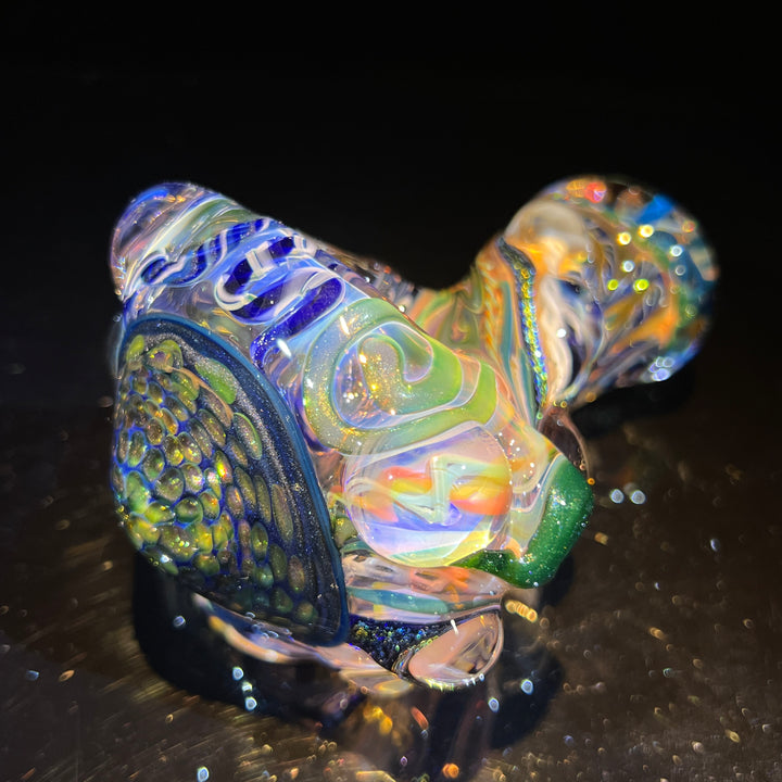 Molten Thick and Twisted Pipe Glass Pipe Molten Imagination   