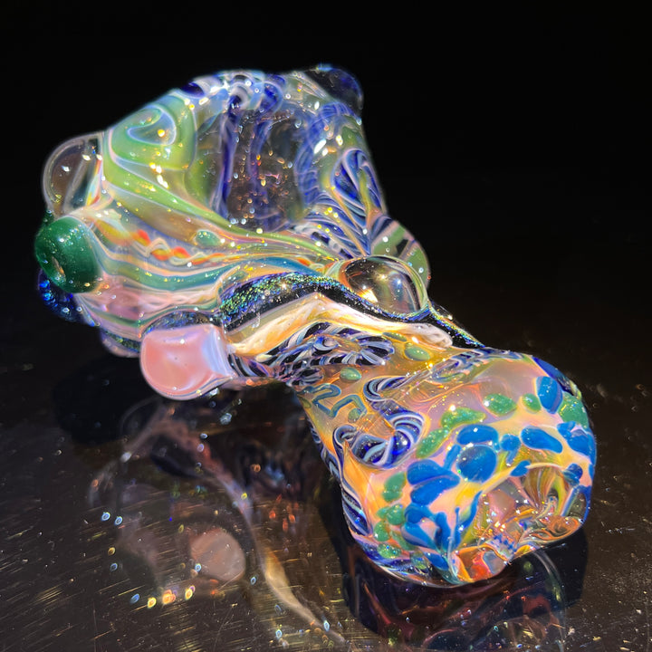 Molten Thick and Twisted Pipe Glass Pipe Molten Imagination   