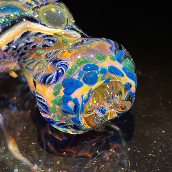 Molten Thick and Twisted Pipe Glass Pipe Molten Imagination   