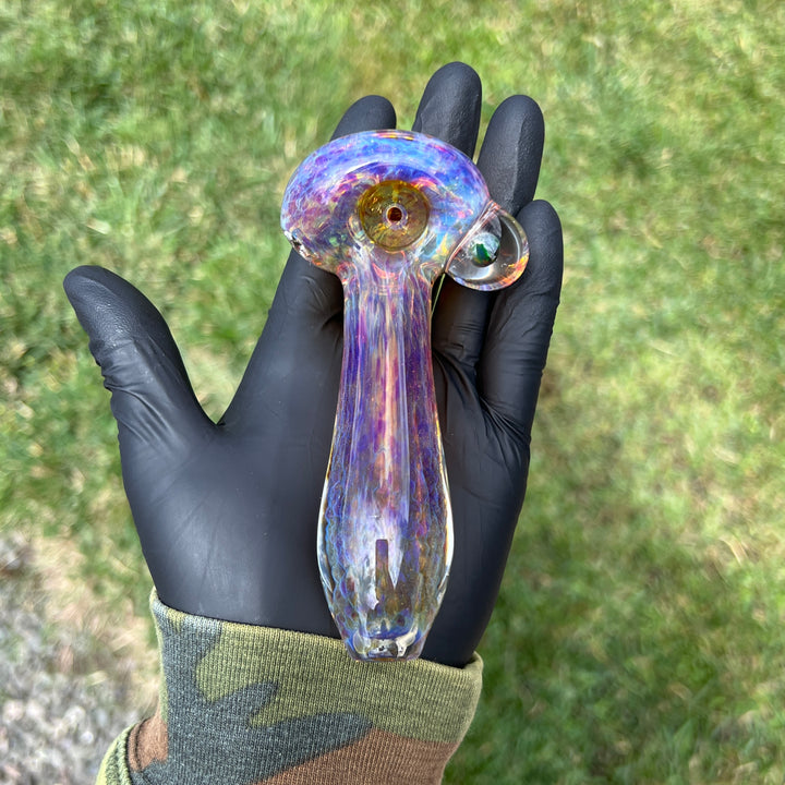 Purple Ghost Black Planet Opal Pipe Glass Pipe Tako Glass   