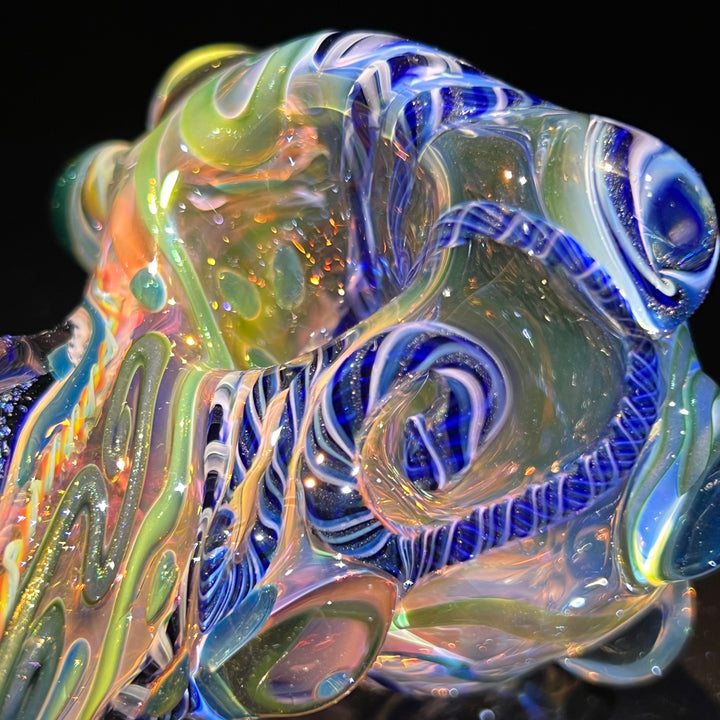 Molten Thick and Twisted Pipe Glass Pipe Molten Imagination   