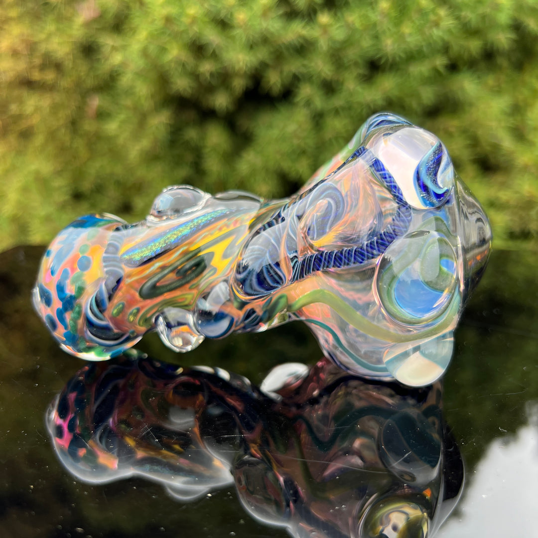 Molten Thick and Twisted Pipe Glass Pipe Molten Imagination   