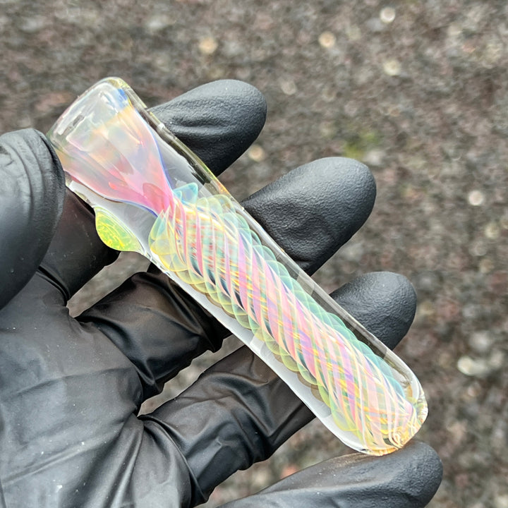 Thick Fume Chillum Glass Pipe Chuck Glass