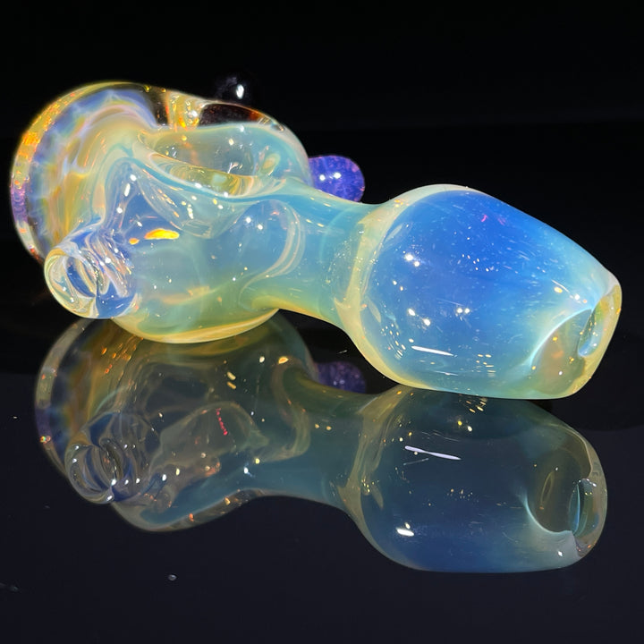 Fumed Honeycomb Spoon Glass Pipe Catfish Glass