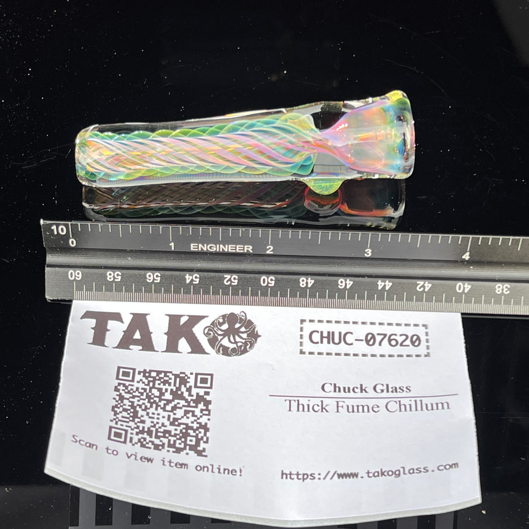 Thick Fume Chillum Glass Pipe Chuck Glass