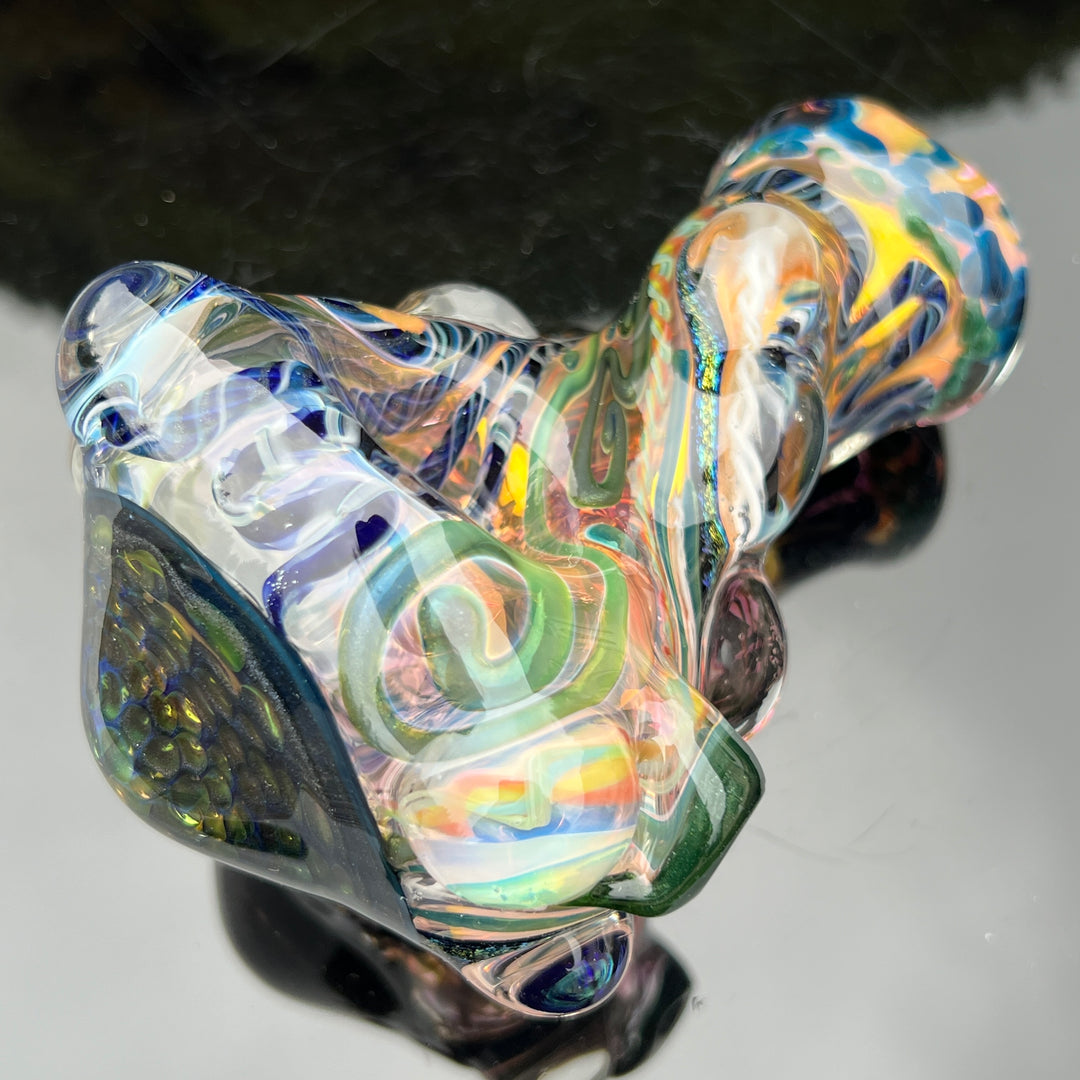 Molten Thick and Twisted Pipe Glass Pipe Molten Imagination   