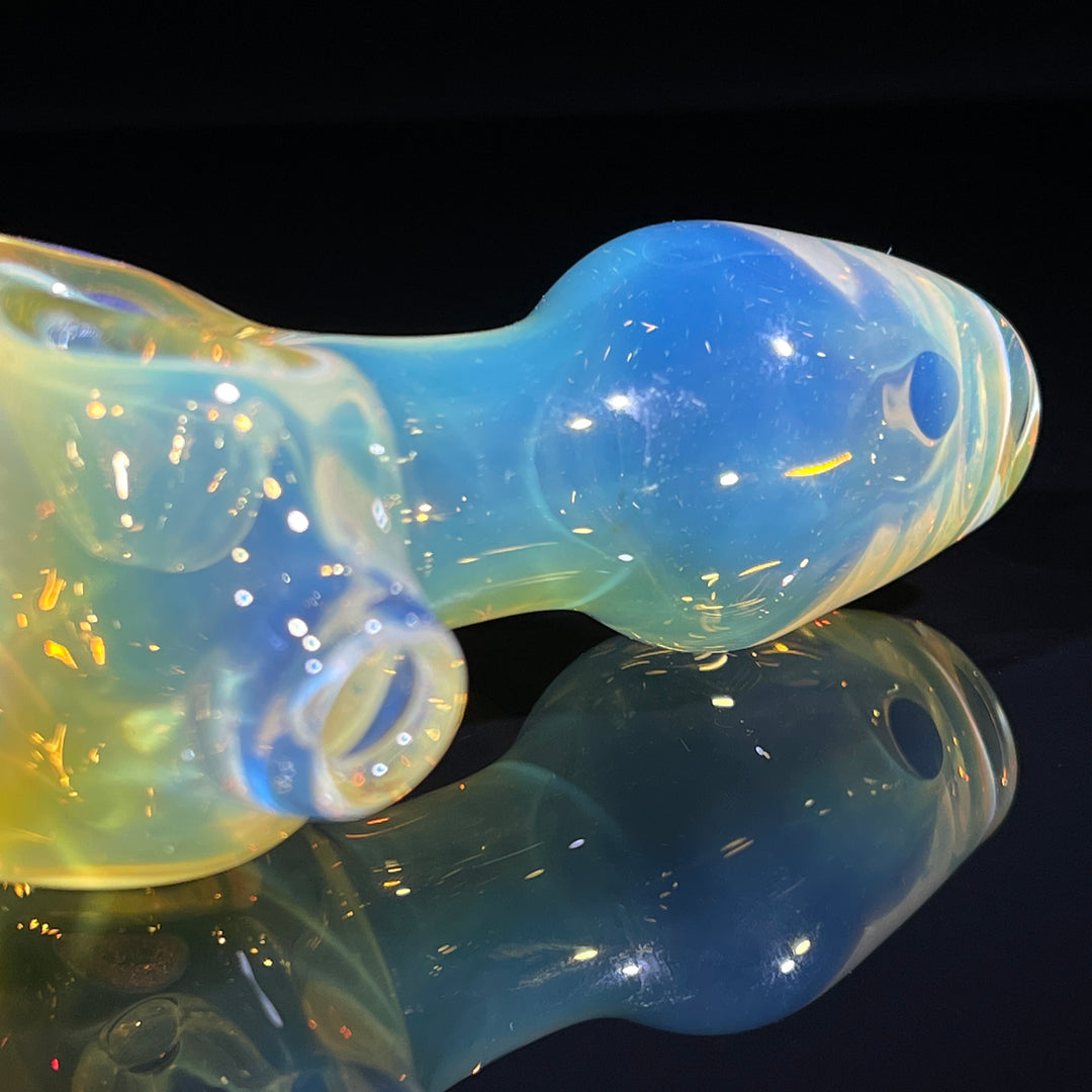 Fumed Honeycomb Spoon Glass Pipe Catfish Glass