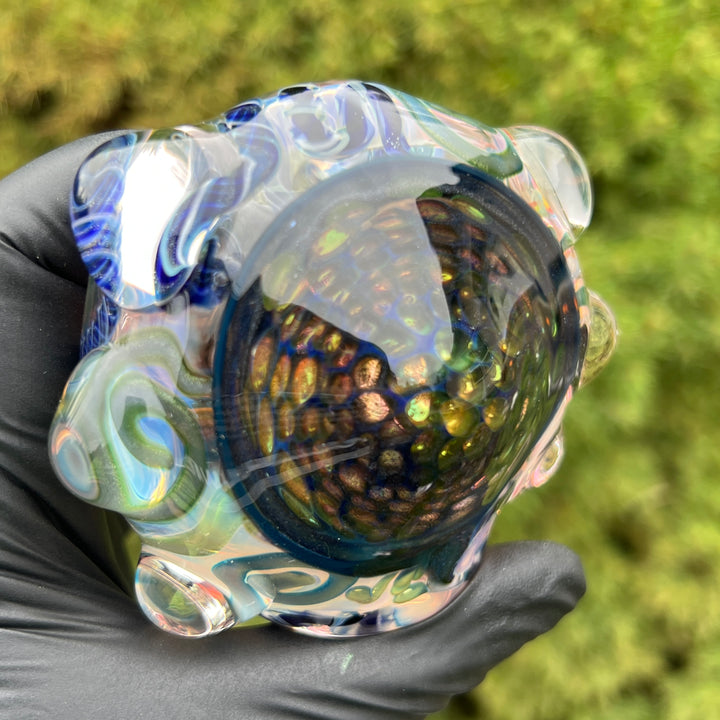 Molten Thick and Twisted Pipe Glass Pipe Molten Imagination   