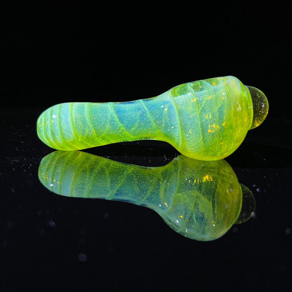 Sylme Green Coil Glass Pipe Glass Pipe Schutz Glass   